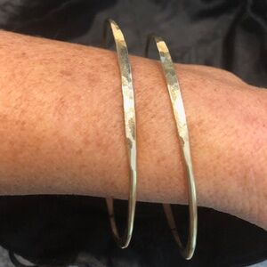 Bangle set - gold / brass tone